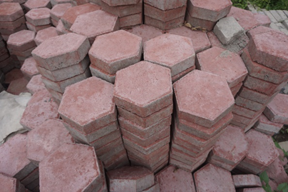 Paving Block Segi 6 Merah